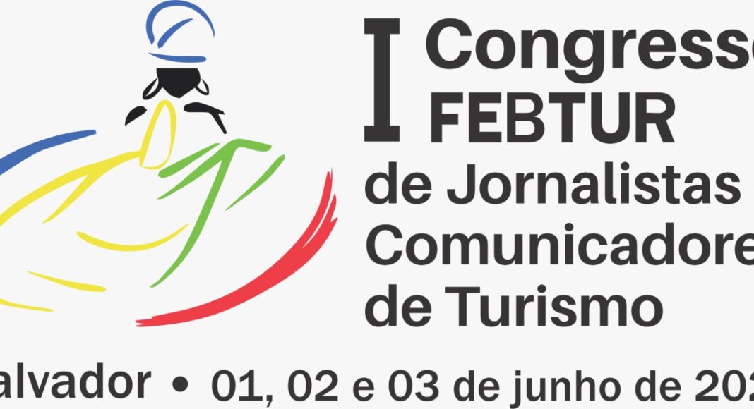 Arte 1º Congresso Febtur de Jornalista e Comunicadores de Turismo