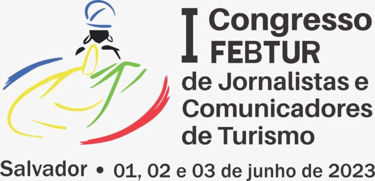 Arte 1º Congresso Febtur de Jornalista e Comunicadores de Turismo